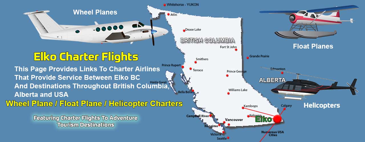 Elko BC Air Charter Directory
